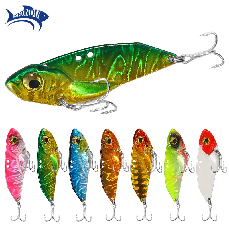 

7 г/10 г/15 г приманка Luya три крючка металлическая бионическая жесткая приманка Вибрирующая приманка рыболовная приманка Воблер Vib