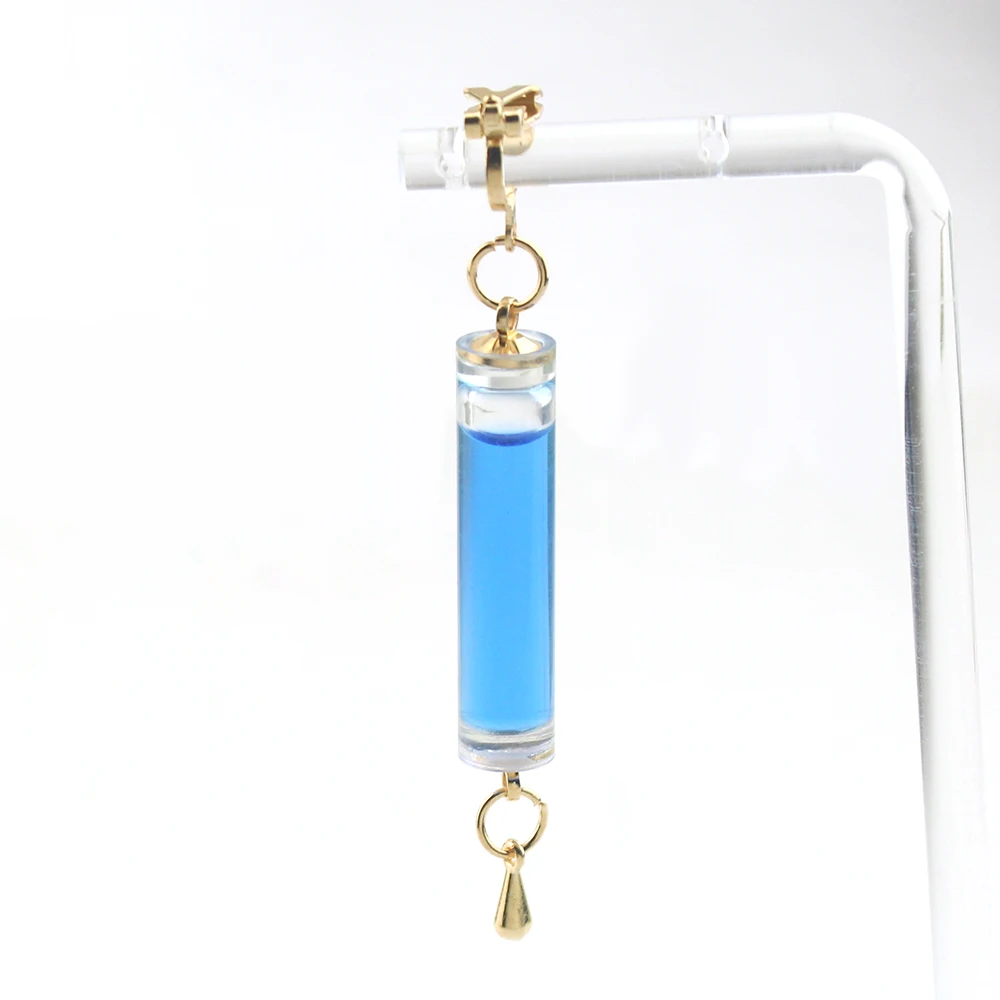 Cosplay Ear Clip Anime Earrings Genshin Impact Snezhnaya Fatui Doctor Dottore Cosplay Costume Accessory