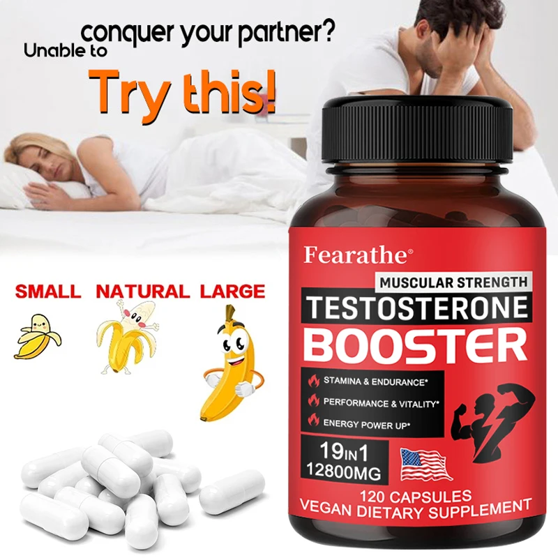 

Muscle Enhancer Support Energy Boost Improves Overall Energy Endurance and Performance 30 To120 Capsules