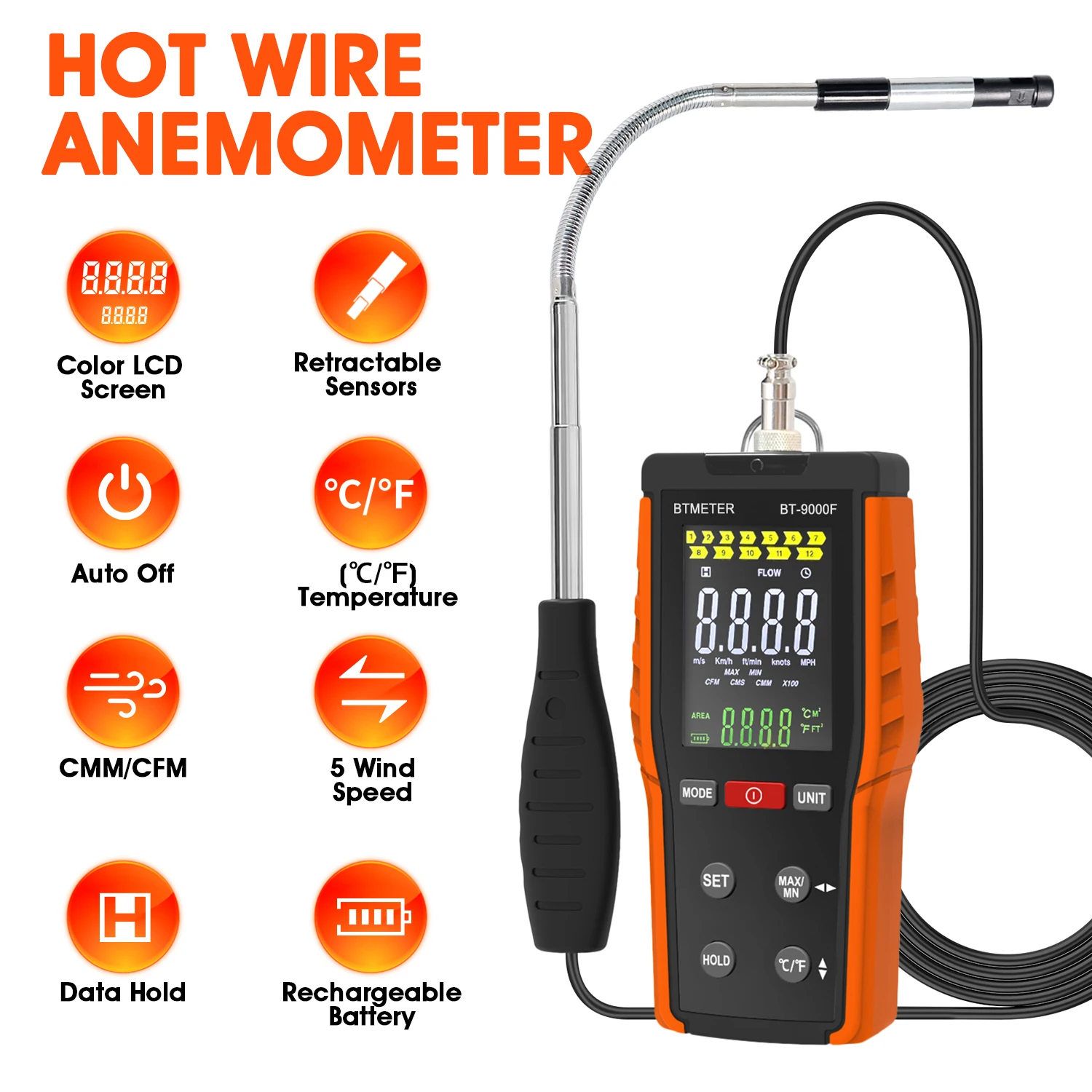 Solar windmeter voor zonneschermen wit kopen! | HORNBACH