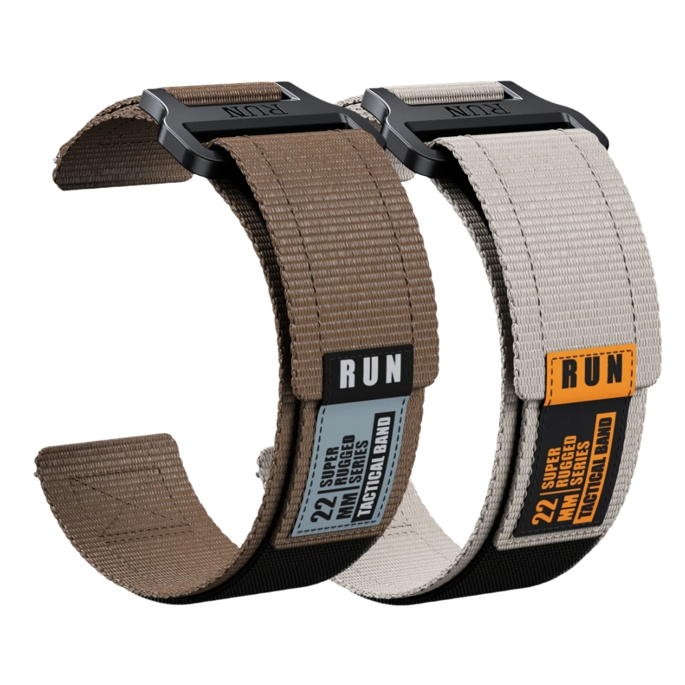 Premium Nylon Watch Strap - Adjustable 20/22mm Band