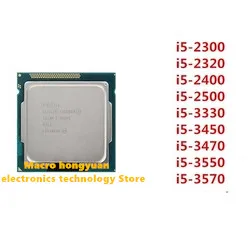 Originale I5-2300 I5-2320 I5-2400 I5-2500 I5-3330 I5-3450 I5-3570 I5-3470 I5-3550 Processore Cpu A 1155 Pin