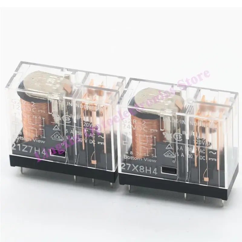 5V 12V 24V DC DC DPDT 2C