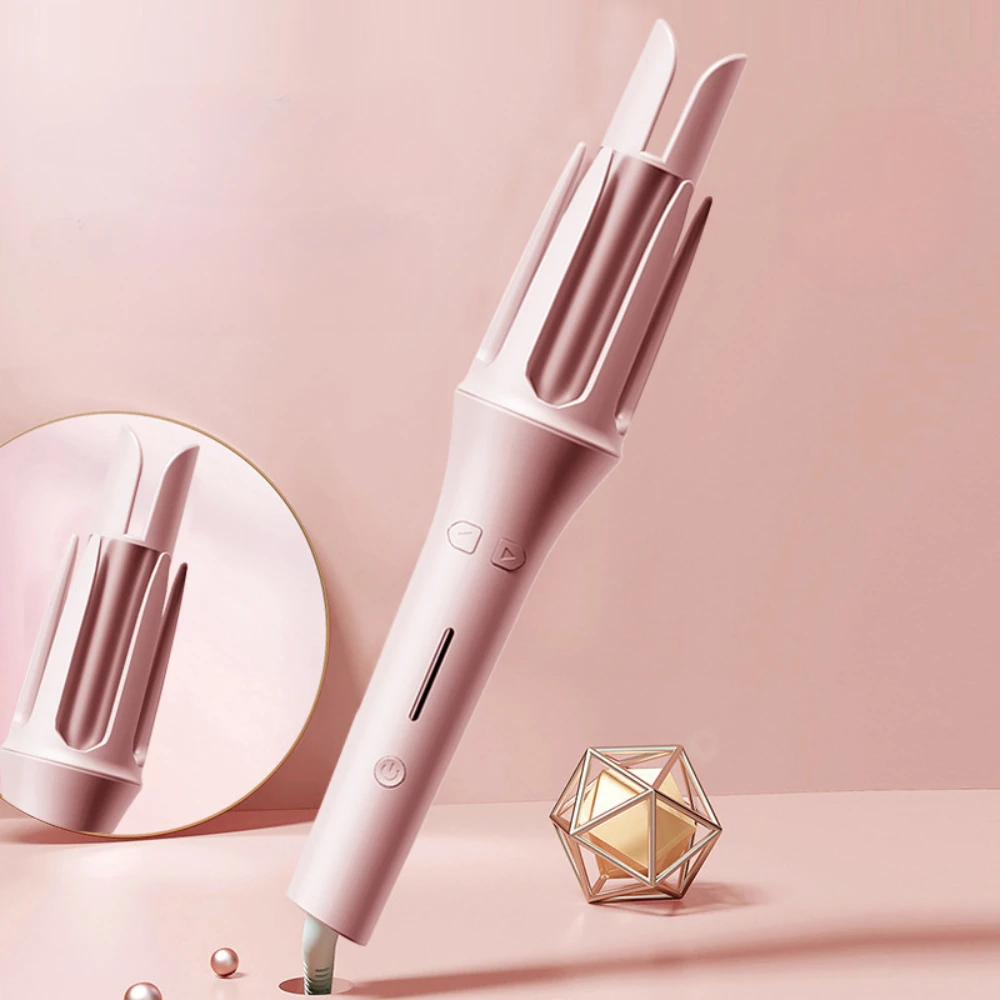 مكواة تجعيد الشعر الدوارة