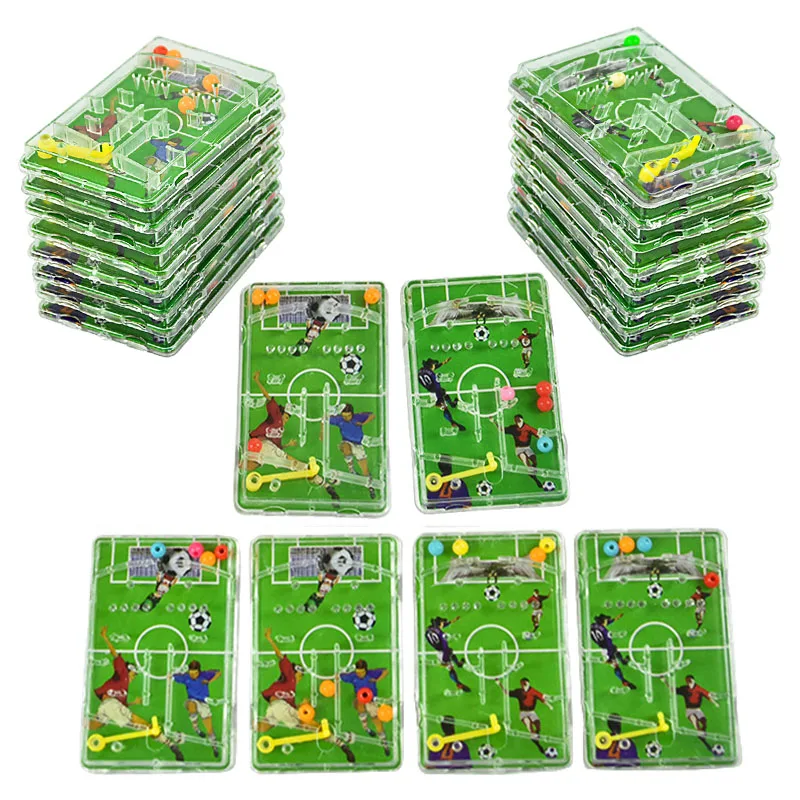 Football Maze Game Early Educational Toy for Kids Birthday Party Decoration Favors Boys Girls Soccer Toy Gift Bag Giveaway 10pcs, educational toy