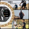 LIGE 2025 Smart Watch Men Outdoor Bluetooth Call Health Monitor Sports Fitness Steel Smartwatch LED Flashlight For IOS Android 4