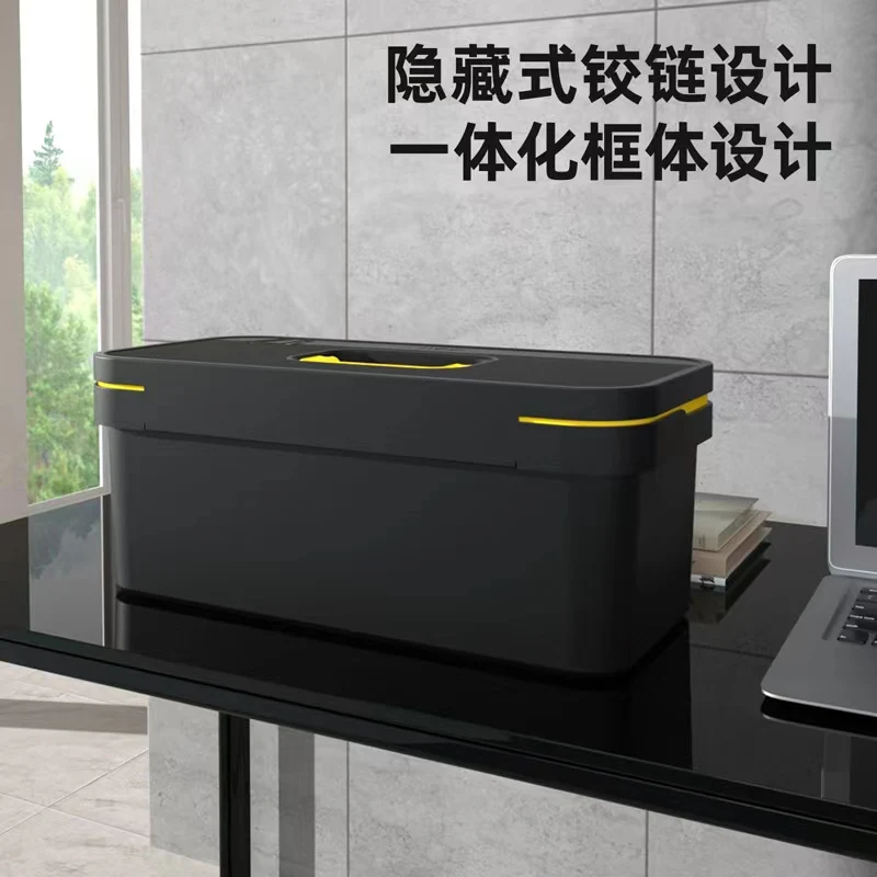 

Коробка пустая deli, коробка для хранения для дома и автомобиля, большая Многофункциональная портативная электрическая коробка для обслуживания, 14 дюймов, модная, DL432814