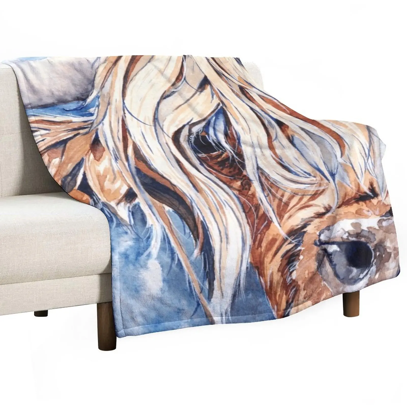 

Highland Cow Throw Blanket Dorm Room Essentials Blankets For Bed