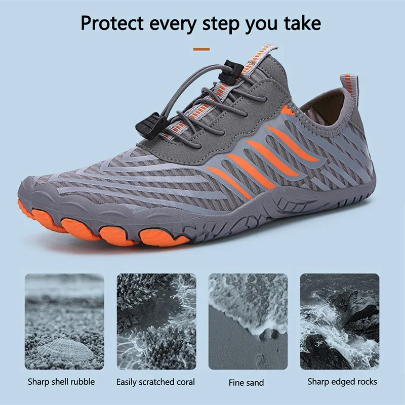 Water shoes Aqua shoes barefoot shoes men breathable sport shoe quick dry river sea aqua shoes water shoes for women barefoot beach sneakers soft beach sneakers