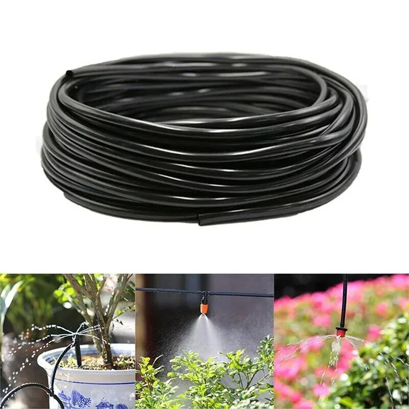 Garden Hose 5M DIY Garden Watering Drip Irrigation Hose System Distribution Tubing Watering Line