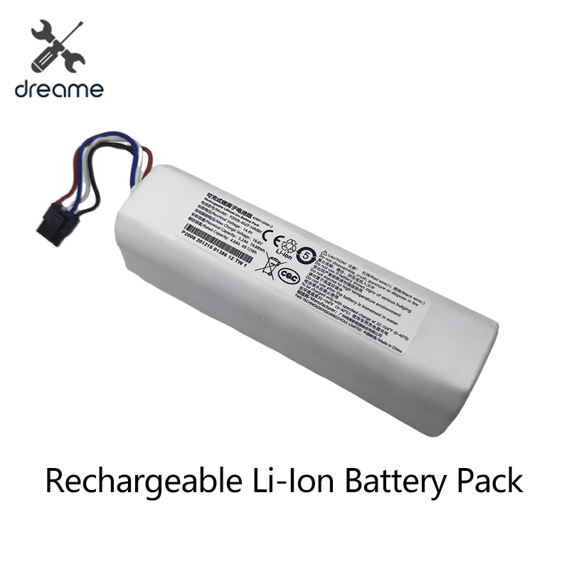 vhbw Akku passend für Xiaomi Dreame F9 RVS5-WH0, D9 Pro RLS5-BL0, D9 Staubsauger-Akku Akku Li-Ion 3000 mAh (14,4 V, 1 St), Leistungsfähiger Austausch-Akku für Ihren Saugroboter vhbw Akku passend für Xiaomi Dreame F9 RVS5-WH0, D9 Pro RLS5-BL0, D9 Staubsauger-Akku Akku Li-Ion 3000 mAh (14,4 V, 1 St), Leistungsfähiger Austausch-Akku für Ihren Saugroboter