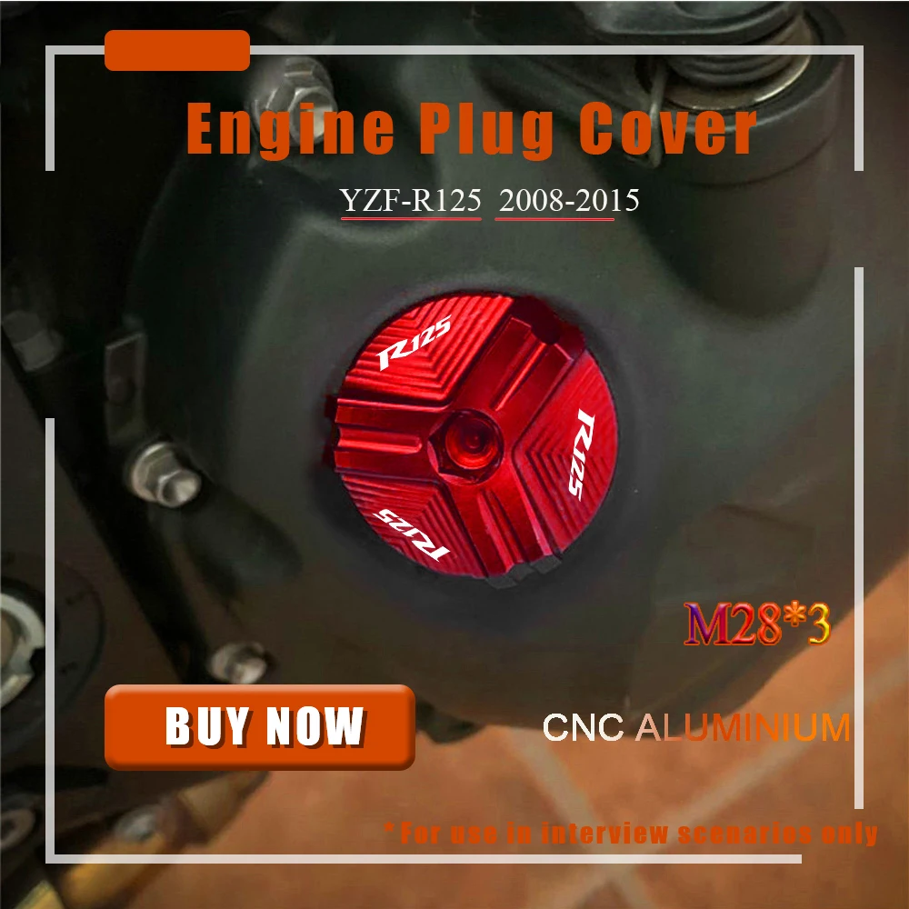 

Engine Oil CUP For FOR YAMAHA YZF-R25 2015 2016 2017 2018 2019 Motorcycles Accessories Engine Oil Cap Bolt Screw filler cover