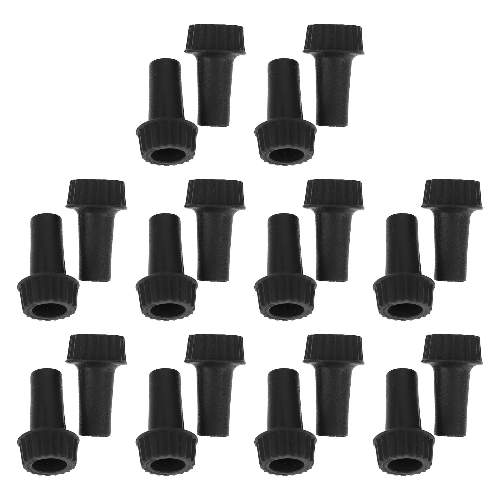 

20 Pcs Light Accessories Bulb Plastic Knobs Socket On/Off Replacement Twists Extension