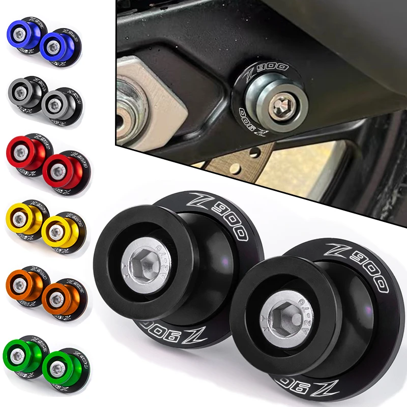 

Для Kawasaki Z900 Z1000SX Z650 Z800 Z1000 Z1000R Z 900 650 800 1000 2015-2023 подставка для слайдера мотоцикла винты с подвесным рычагом катушки 8 мм