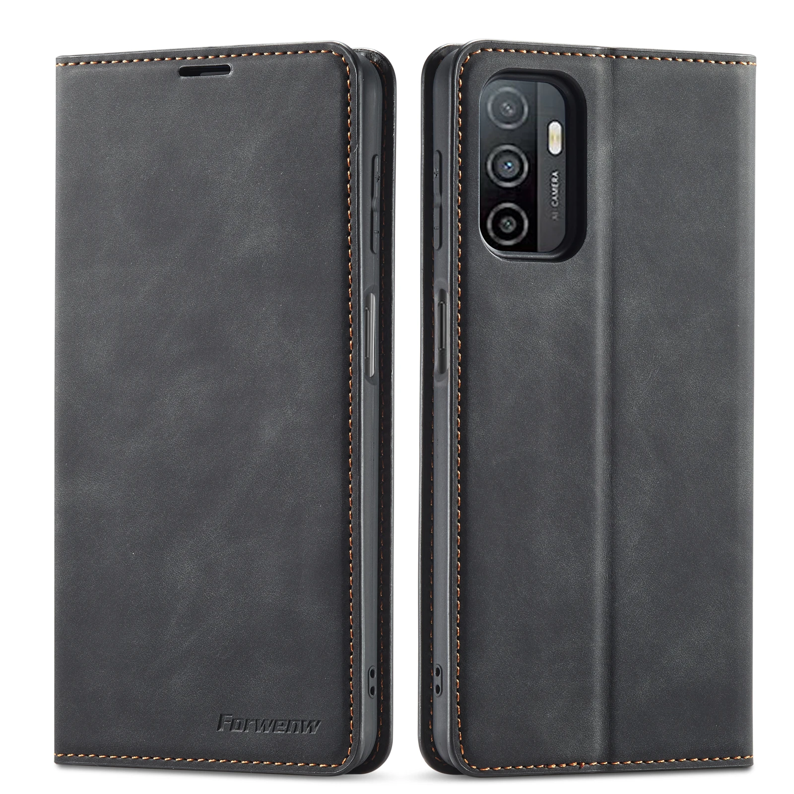 Leder Flip Telefon Fall Für Xiaomi Redmi Hinweis 14 13 Pro + 12S 11S 10S 9S 12 11 10 9 8 7 Pro Plus 5G 12C 13C Karte Brieftasche Abdeckung – Detail 14
