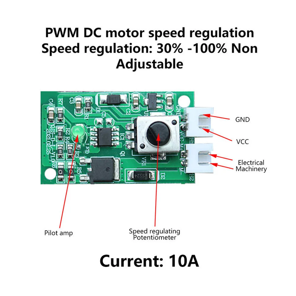 PWM-DC-Motor-Speed-Controller-Module-DC7-12V-Adjustable-Speed-PWM ...