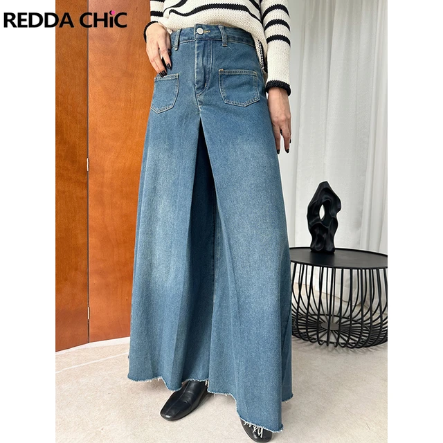 Anti Wrinkle And Comfortable Stylish Denim Casual Wear Palazzo Pant For  Ladies Bust Size: 5xl Inch (in) at Best Price in Dehradun | Aarohi Beauty  Parlour