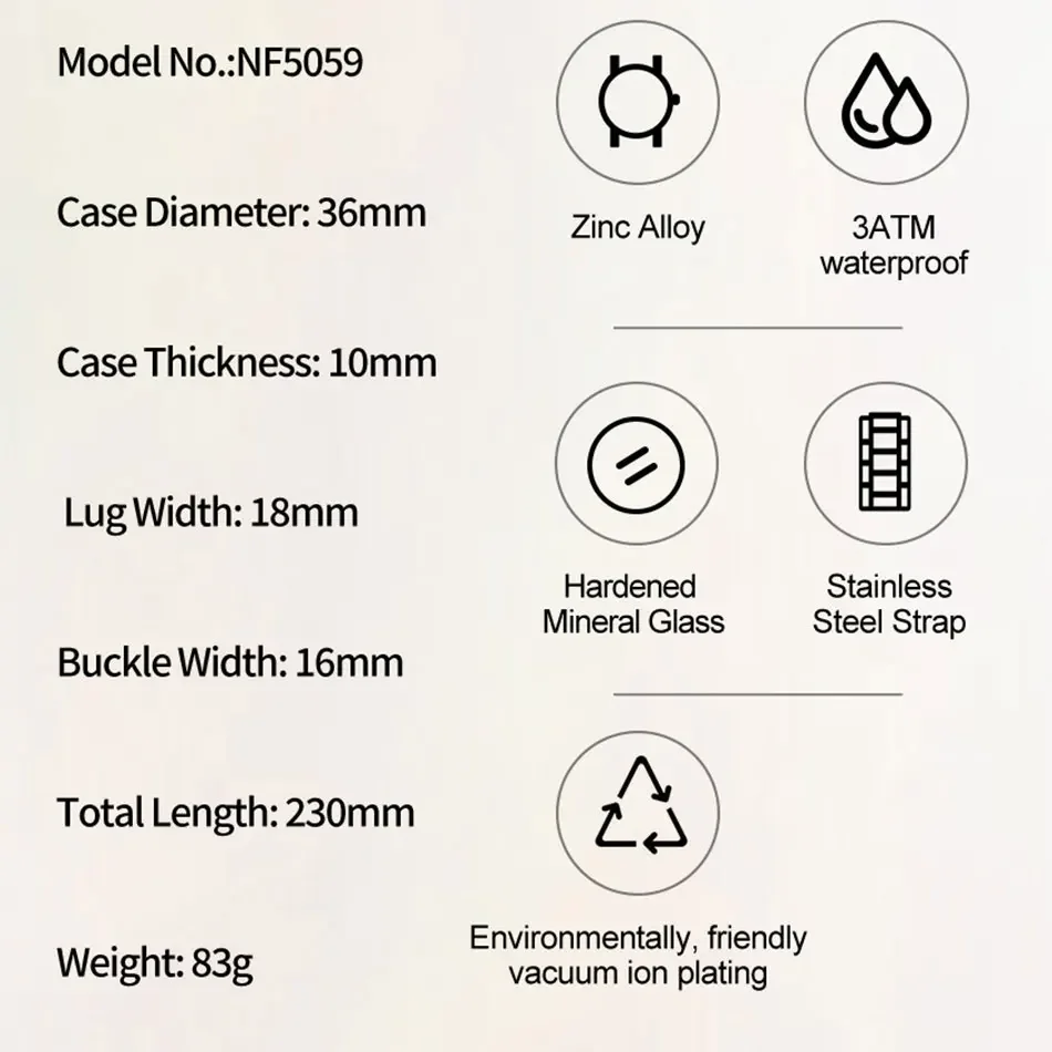 NAVIFORCE Women Watch Fashion Diamond Waterproof Stainless Steel Ladies Watches Original Quartz Wristwatch Gifts Woman reloj 2