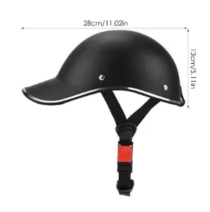 Cappellino baseball bicicletta universale caschi sicurezza estiva antivento esterno neutro - Foto 20 di 28