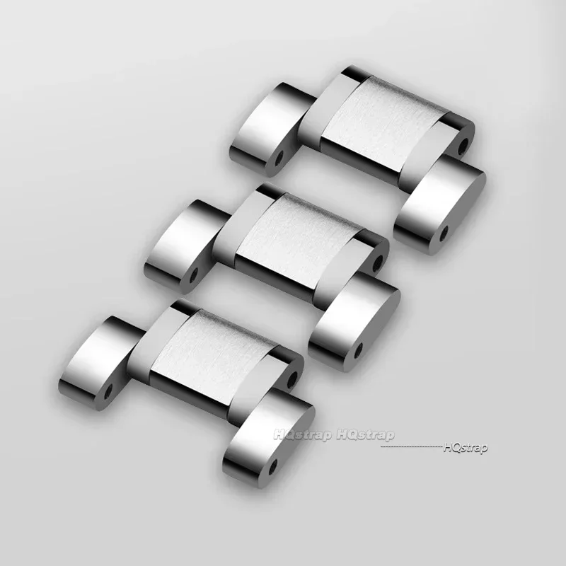 Stainless Steel Watch Strap for Longines Curved End Bracelet Metal thumbnail 7