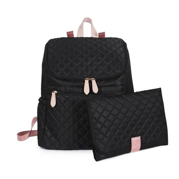 Fashion New Baby Diaper Bag Backpack Multifunctional Diaper Bag Organizer with Thermal Milk Bottle Bag Baby Bags for Mom 6