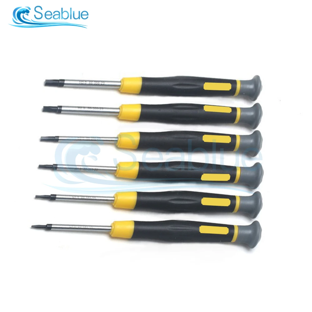 

6Pcs Precision Mini Hexagon Screwdriver Micro Hex Screw Driver Wrench Tools 0.9mm 1.3mm 1.5mm 2.0mm 2.5mm 3.0mm Magnetic Tips