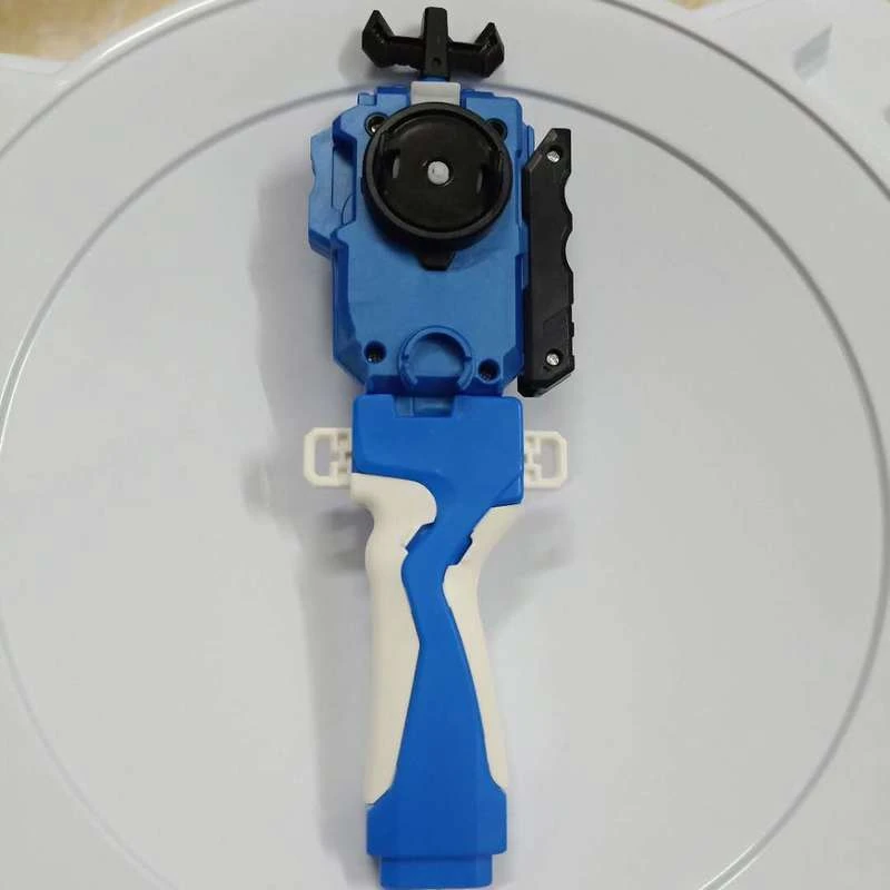 Blue String Bey Two Way Wire Handle Launcher Grip Starter Beyblade Toys For Children