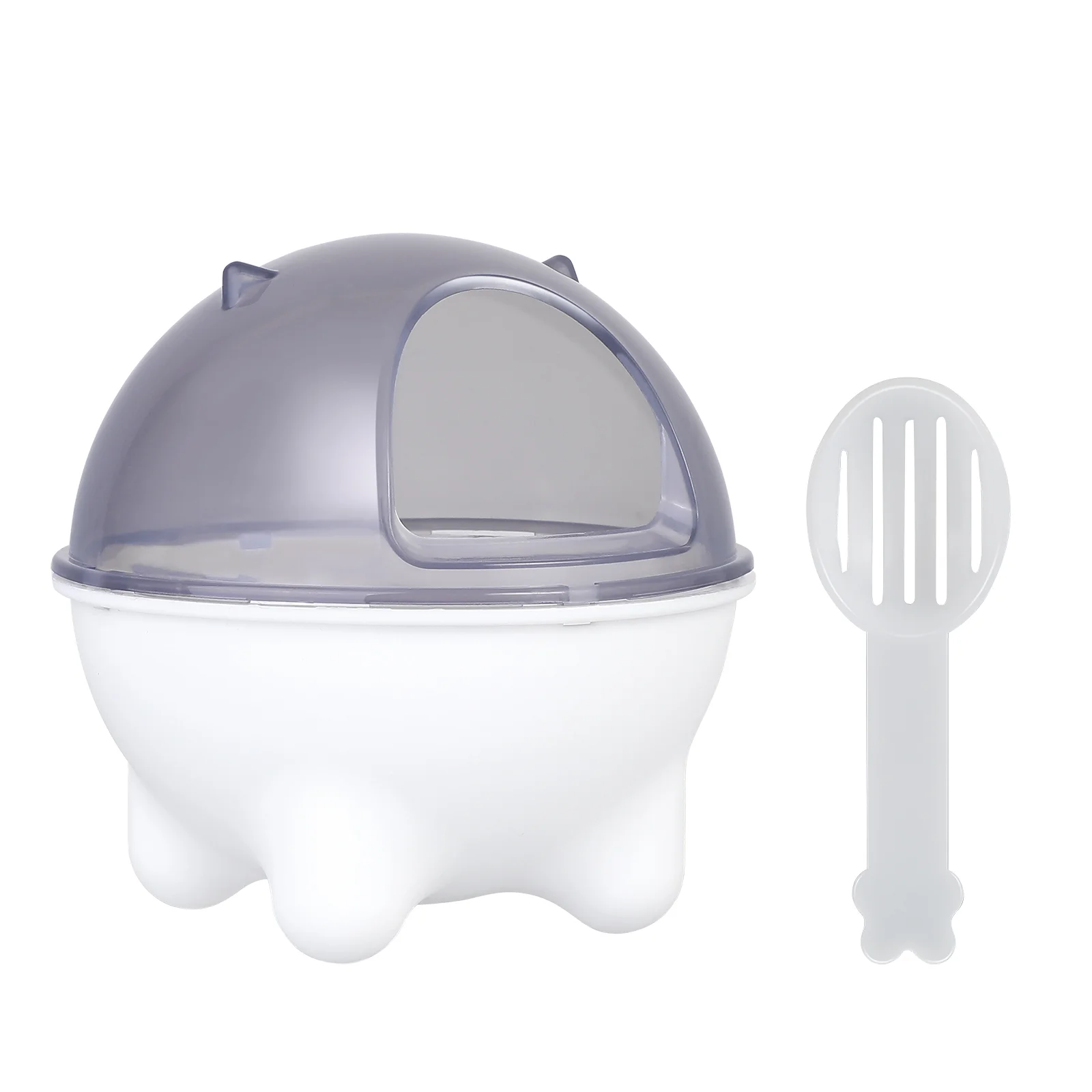 

Hamster Hamster Sandbox Bathing Little Pet Container Bathroom Chinchilla White for