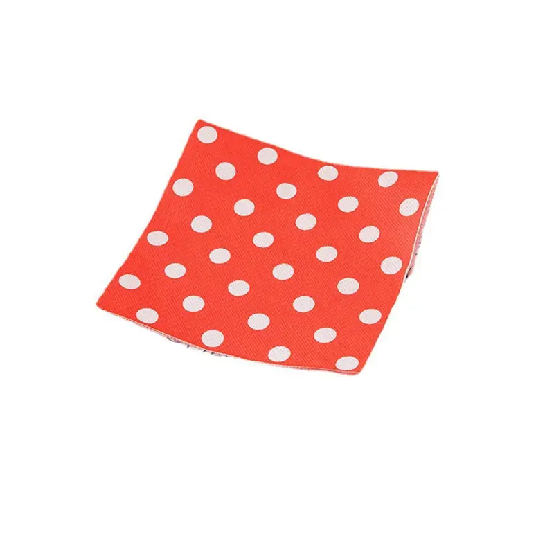 20Pcs/bag Polka Dot Printed Disposable Table Dinner Tissue Napkins Paper Restaurant Holiday Party Decoration - Image 4