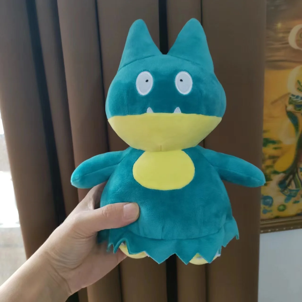 1Pcs Original Pokemon WTC Gonbe Cartoon Plush Toy Stuffed Doll 25cm