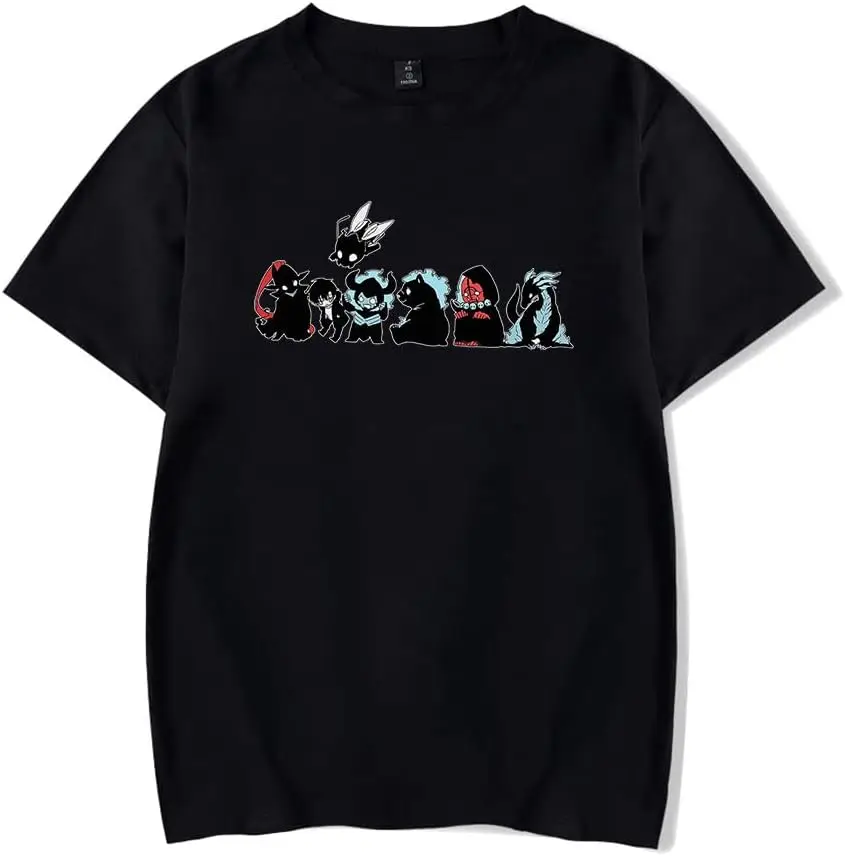 

Solo Leveling Merch Shadow Chibi Gang T-Shirt Merch Men Short Sleeve Women Funny Tee Unisex Harajuku Tops