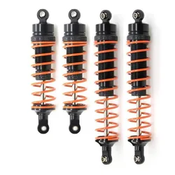 Amortisseur avant arrière en métal, 4 pièces/ensemble, Anti fuite, amortisseur audacieux pour voiture à chenilles SLASH 4X4 4WD RC 