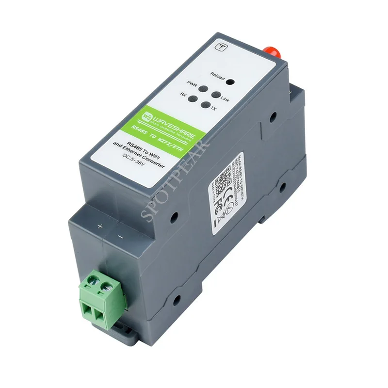 para Wifi Ethernet Módulo Ferroviário-montar Servidor Serial Modbus Mqtt Gateway Rs485 - Imagem 5
