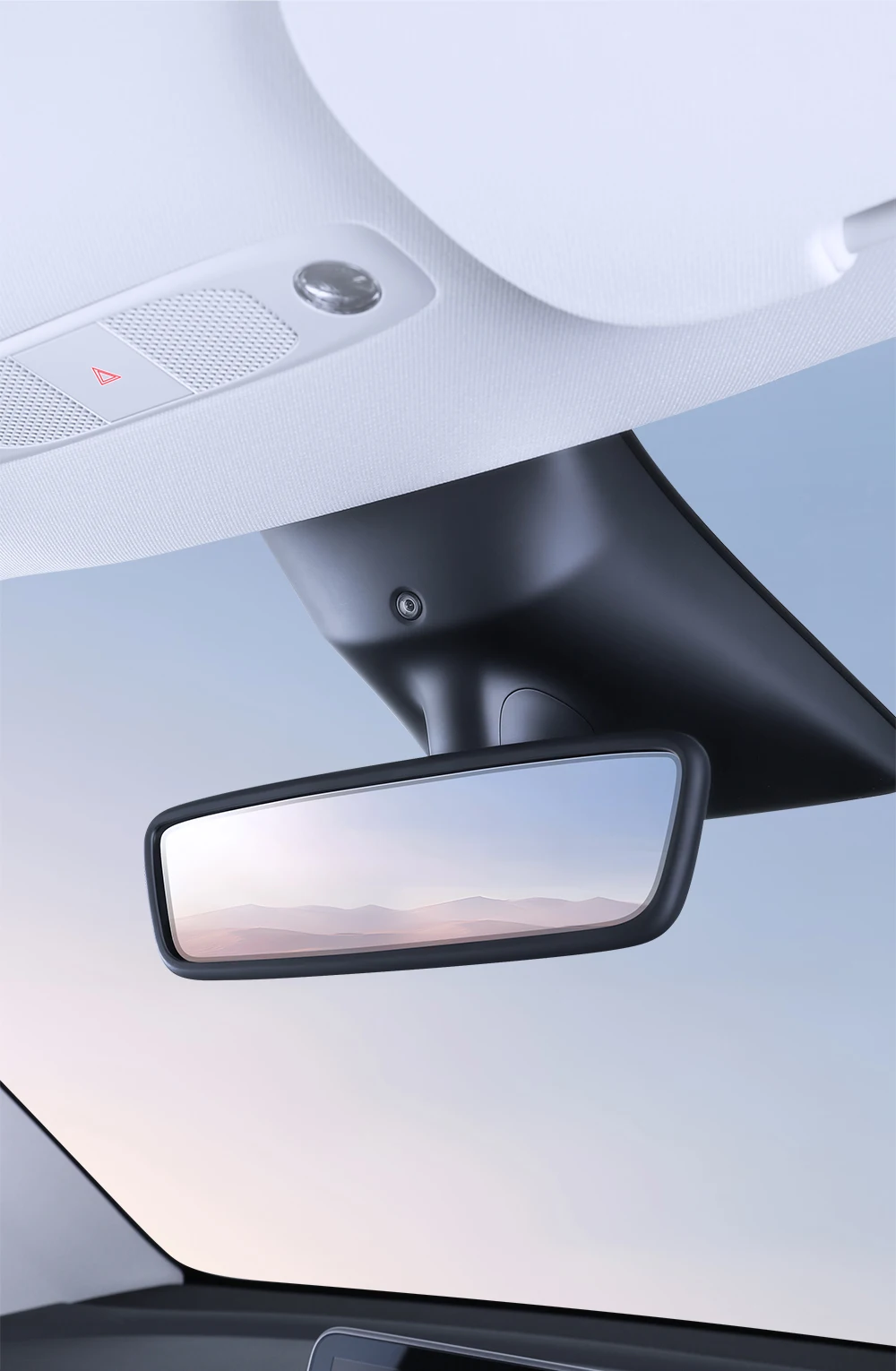 Rearview Mirror Protector Frame for Tesla Model 3 Y S X Highland Juniper 2019-20