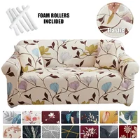 Printed Sofa Slipcover Stretch Sofa Covers for Living Room Pets Kids Chair Couch Cover I shape Corner Sofa  Anti-cat scratch 1