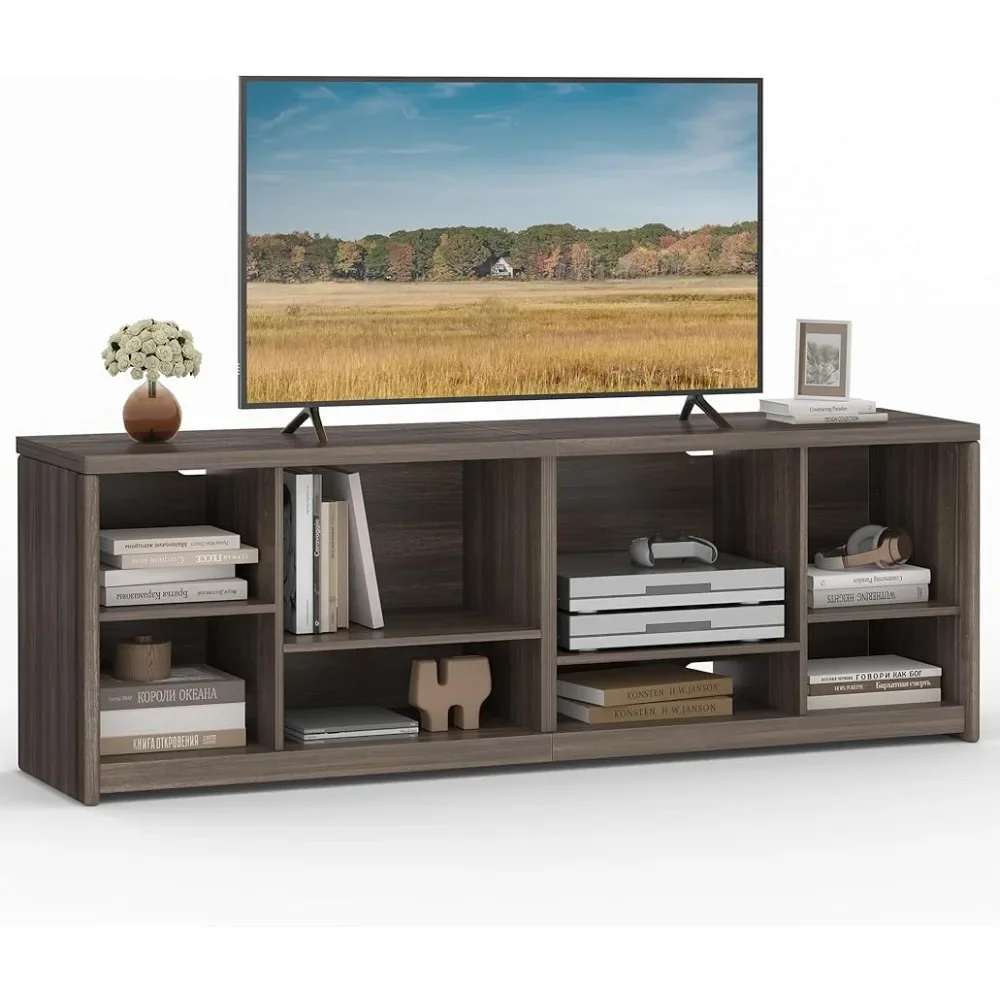 

Easy to Assemble Home Furniture for Tv Bedroom Entertainment Center With Storage Shelves TV Stand for TVs Up to 75 Inches Luxury