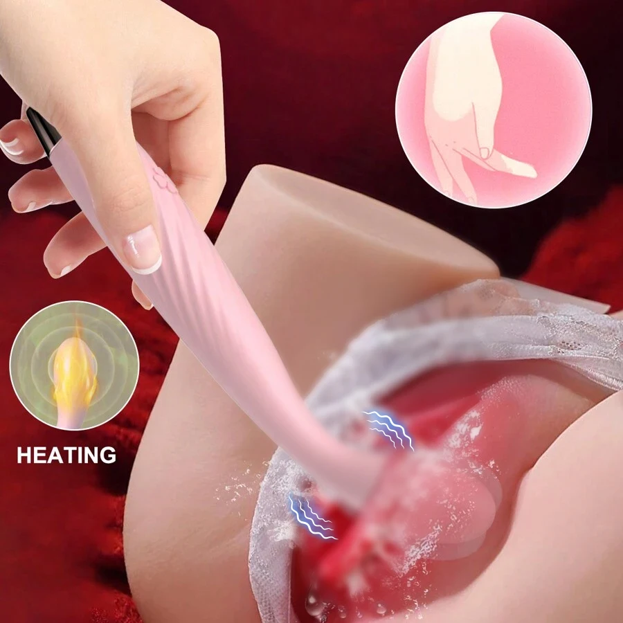 G-punkt Orgasmus Finger Vibrator Dildo Sex Spielzeug Für Paare Frauen Vaginale Klitoris Anal Nippel Stimulator Heizung Vibratoren 18 + 1