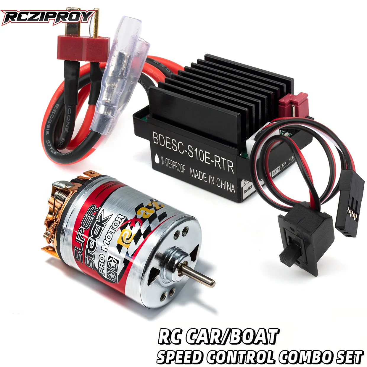 Perfect-moteur à balais 360A ESC Moteur brossé 540 Torsion élevée à