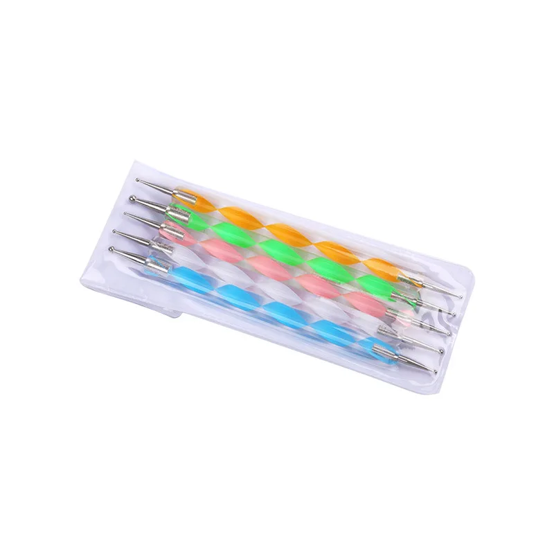 Nail Art Tools 5Pcs Professional UV Gel Polish Dotting Pen