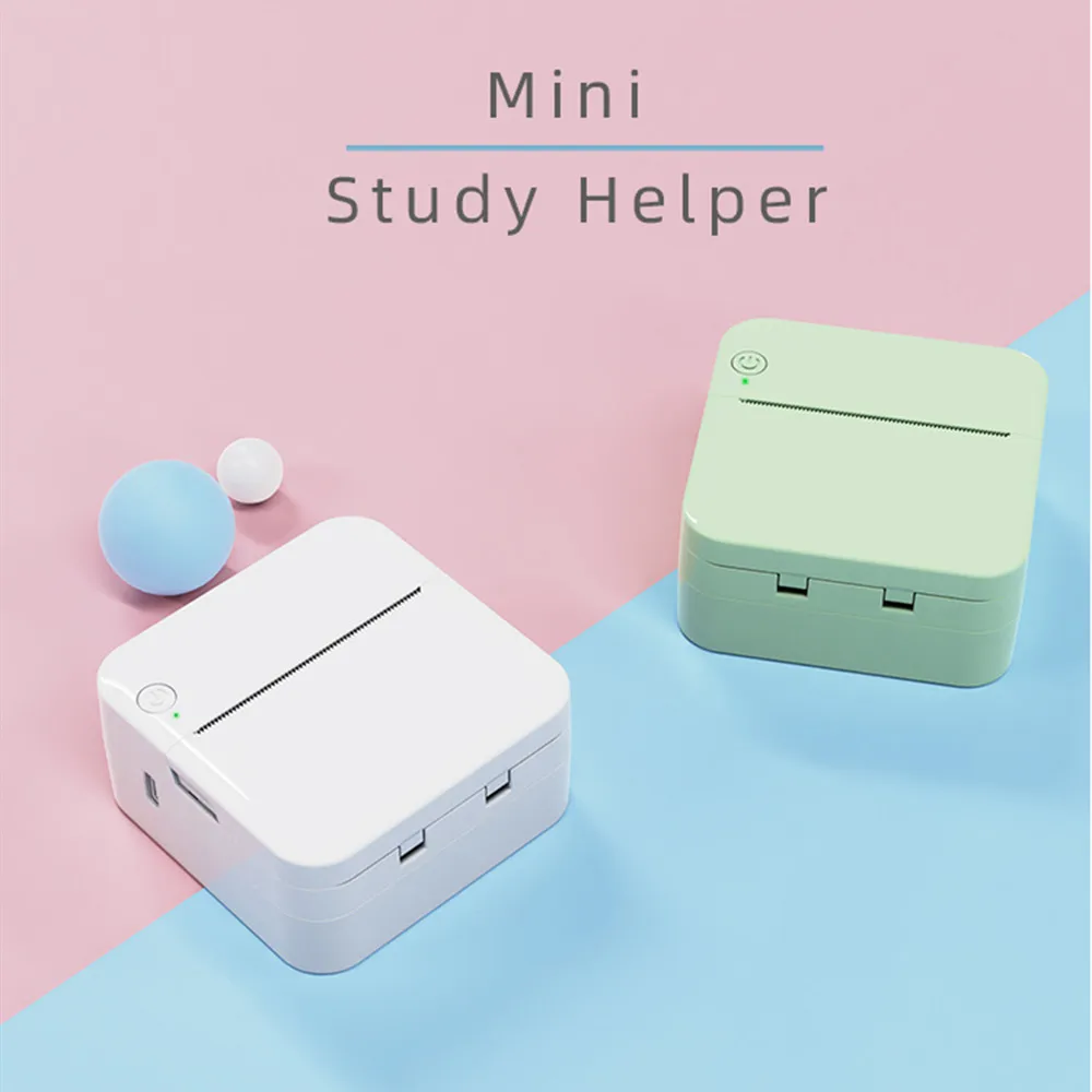 고정밀 3D 프린터용 자동 베드 레벨링 센서, 110-240V 전원 공급 장치 호환 9 HD 미니 휴대용 열전사 프린터, 포토 라벨 인쇄 포켓 프린터, 무선 블루투스 연결 프린터, iOS, 안드로이드용, 200dpi