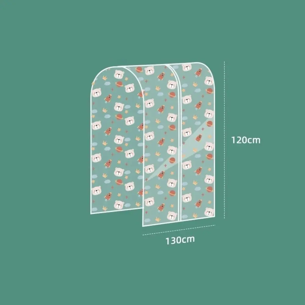 Waterproof Clothes Dust Cover Dustproof Thicken Dress Storage Protect Large Capacity Hanging Storage Bag for Coat Suit Dress