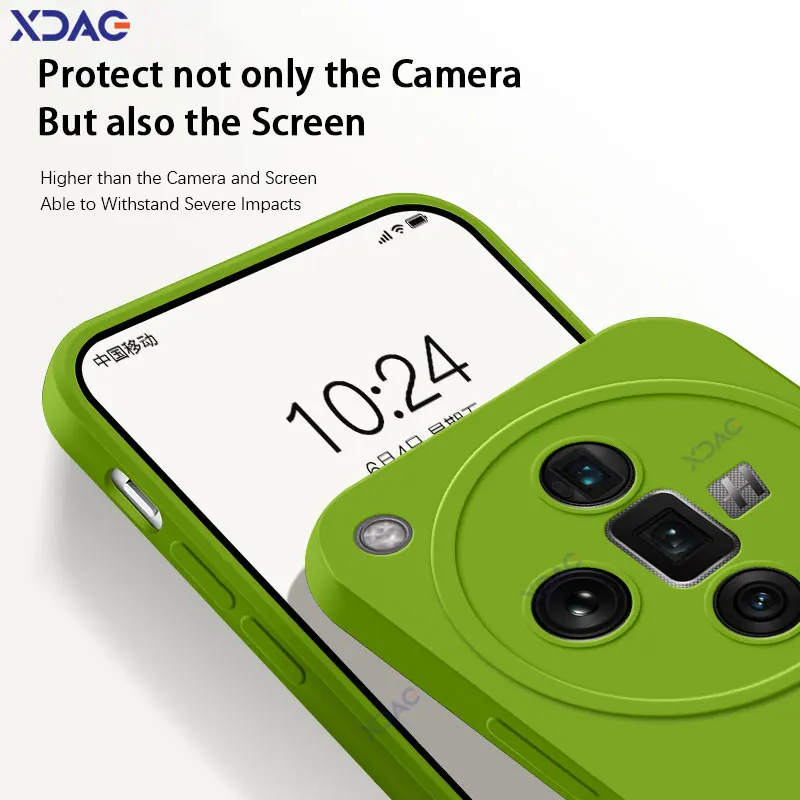Premium Angel Eyes Square Liquid Silicone Case - Ultra 360° Soft Protection Phone Cover