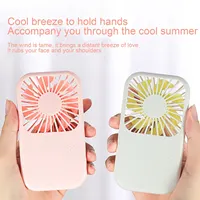 Compact Mini Fan Rechargeable Stand Small Pocket Fan with Three Wind Speeds Powerful Range Long-lasting Fan 6