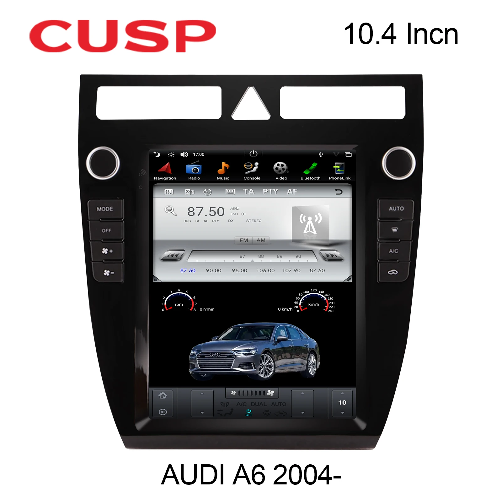 

Лидер продаж, 4,3-дюймовый Android смарт-навигатор, вертикальный экран для AUDI A6 10,4-