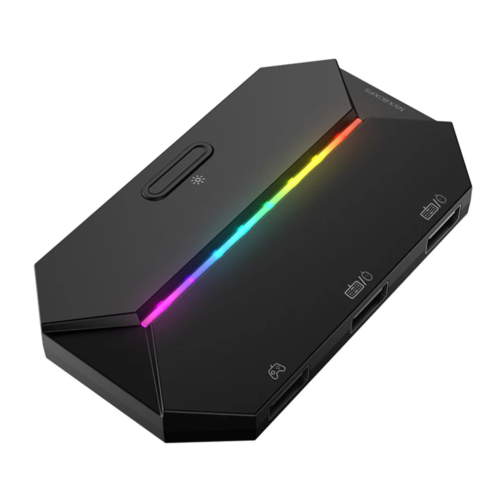 G6L Enduring Practical Parts Components Gaming Keyboard Mouse Converter Portable Wired Mobile Controller Adapter