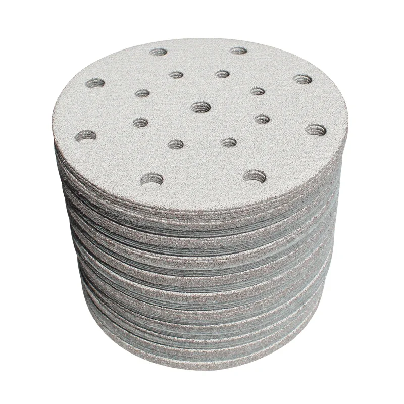 Sanding Discs Dry Sanding Disc 6 Inch 17 Hole Round for Car Putty Polishing