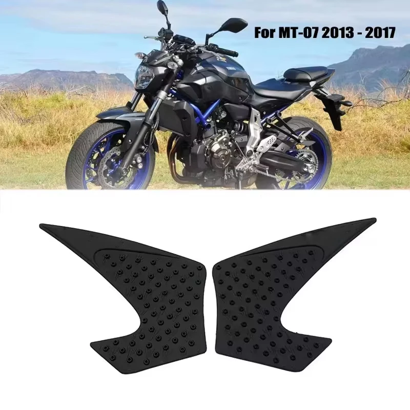 Do Yamaha MT 07 MT07 MT- Boczna nakładka na zbiornik paliwa Naklejki ochronne Naklejki na zbiornik paliwa Naklejka na kolano gazowe Podkładka trakcyjna Tankpad