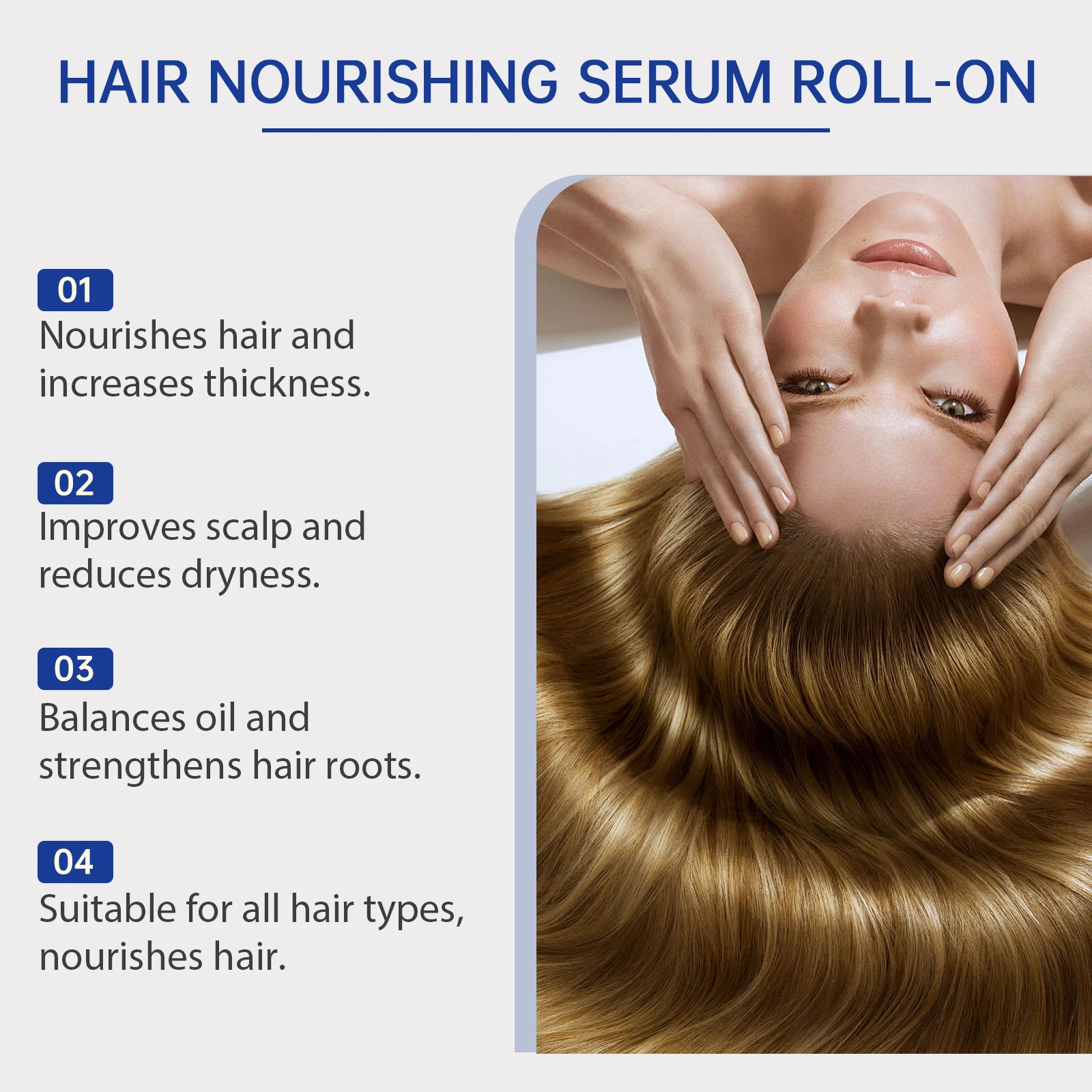 Óleo Capilar de Gengibre para Crescimento, Nutrição e Fortalecimento das Raízes, Tratamento do Couro Cabeludo, Sérum Anti-Queda de Cabelo, Essência Hidratante para os Cabelos, Roller_voghion.com