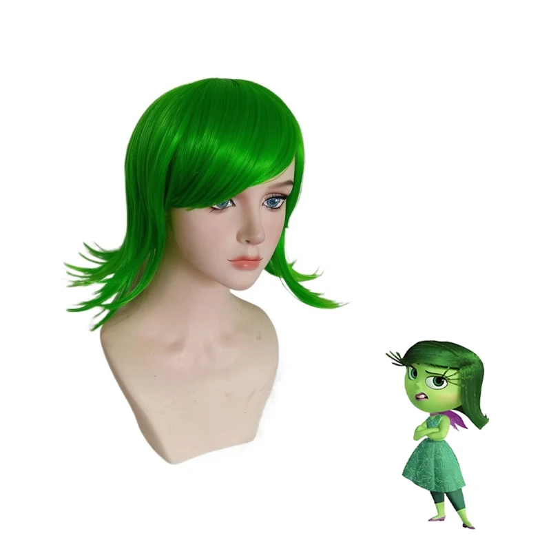 Inside out Joy Cosplay Wig Inside out Joy Disgust Sadness Wig