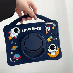 360° Draaiende Handgreep Tablet Case voor Kinderen - Duurzame en Beschermende Hoes voor 11-11,5 inch Apparaten
